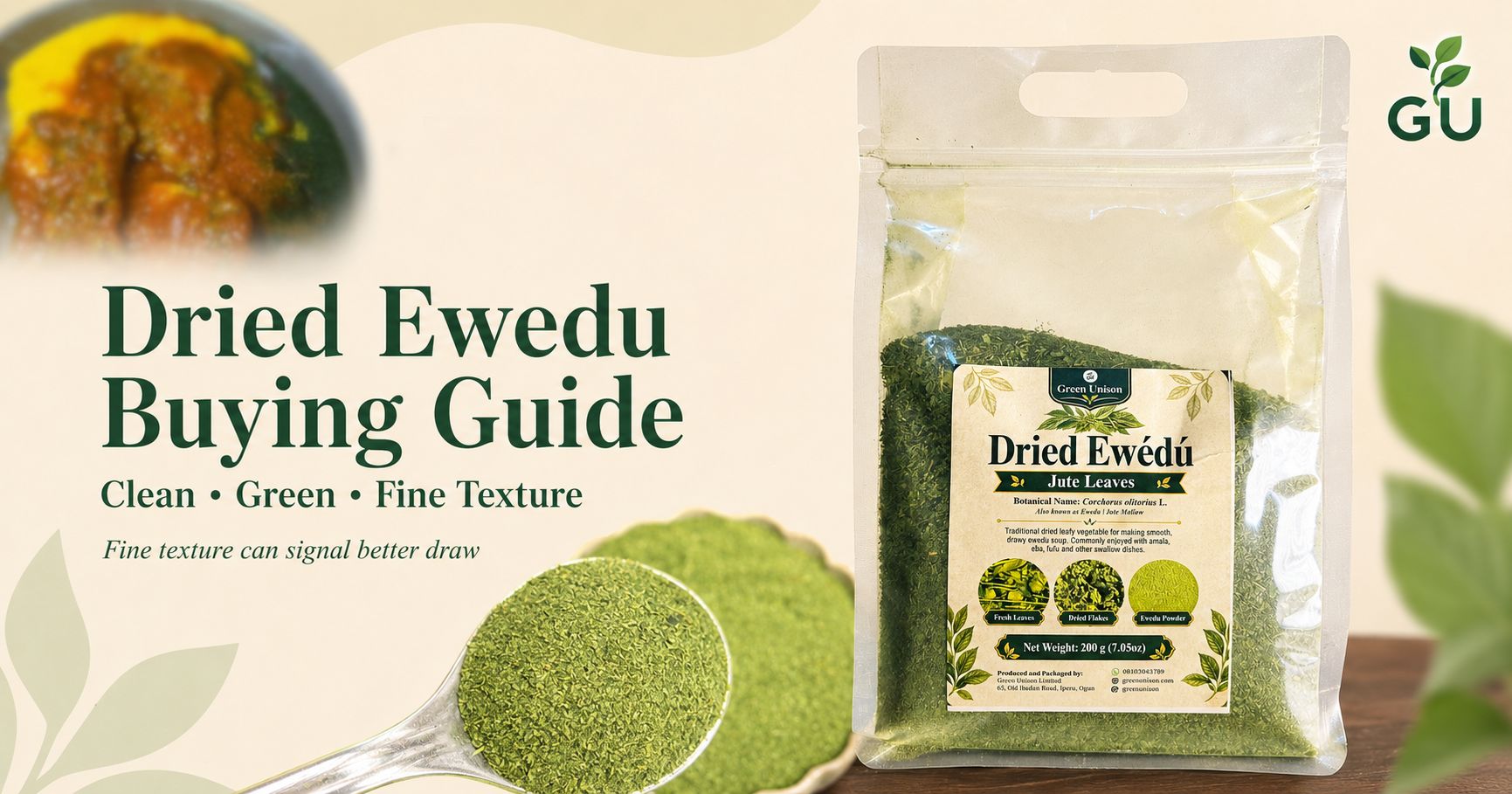 Dried Ewedu Buying Guide: How to Choose Clean, Quality Ewedu That Still Draws Well
